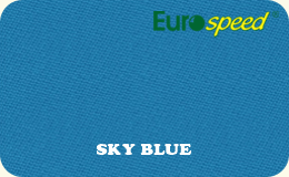 Poolove sukno Eurospeed 45 Sky Blue